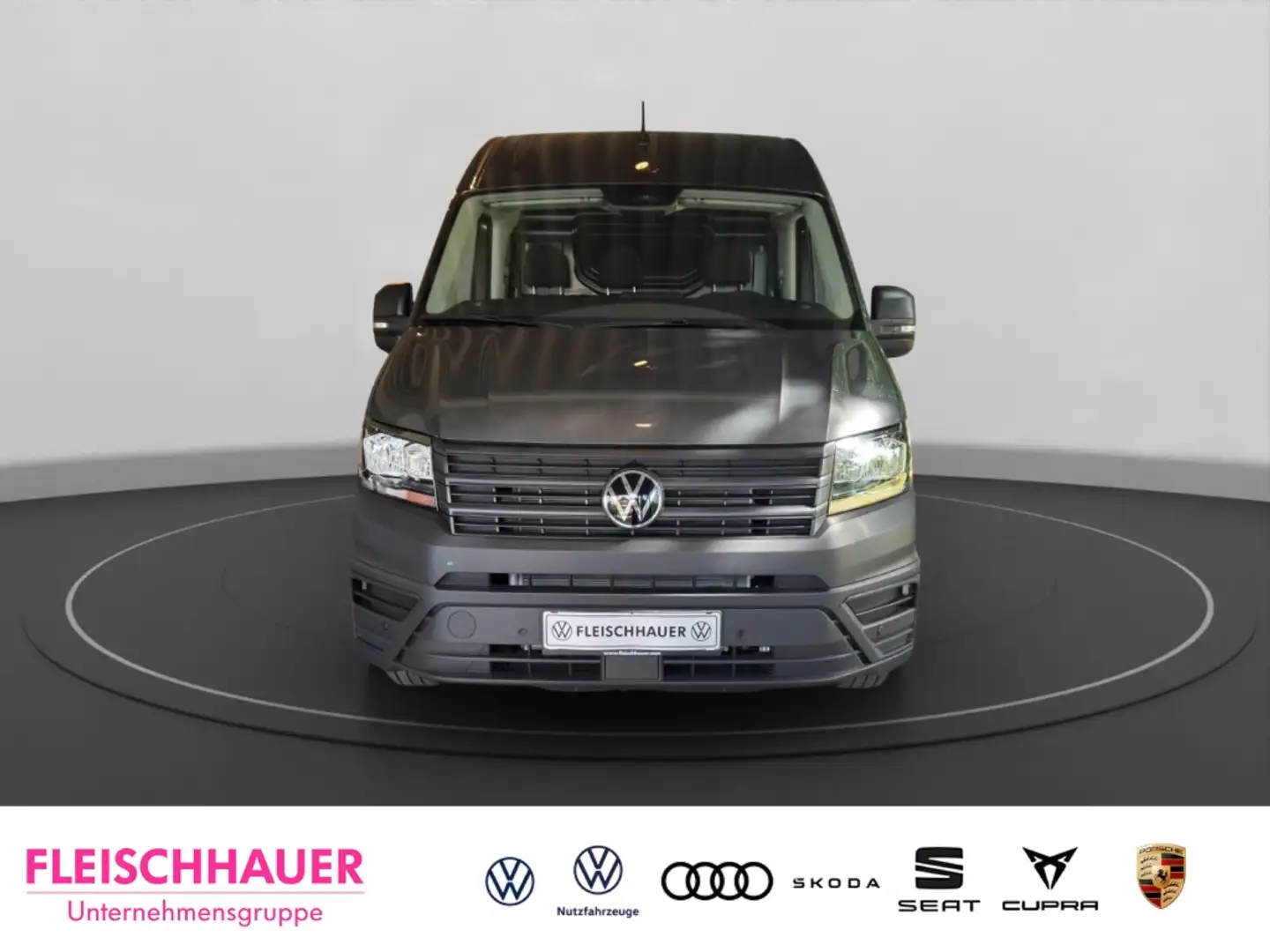 Volkswagen Crafter Hochdach 2.0 TDI Automatik AHK Holzboden K Grijs - 2