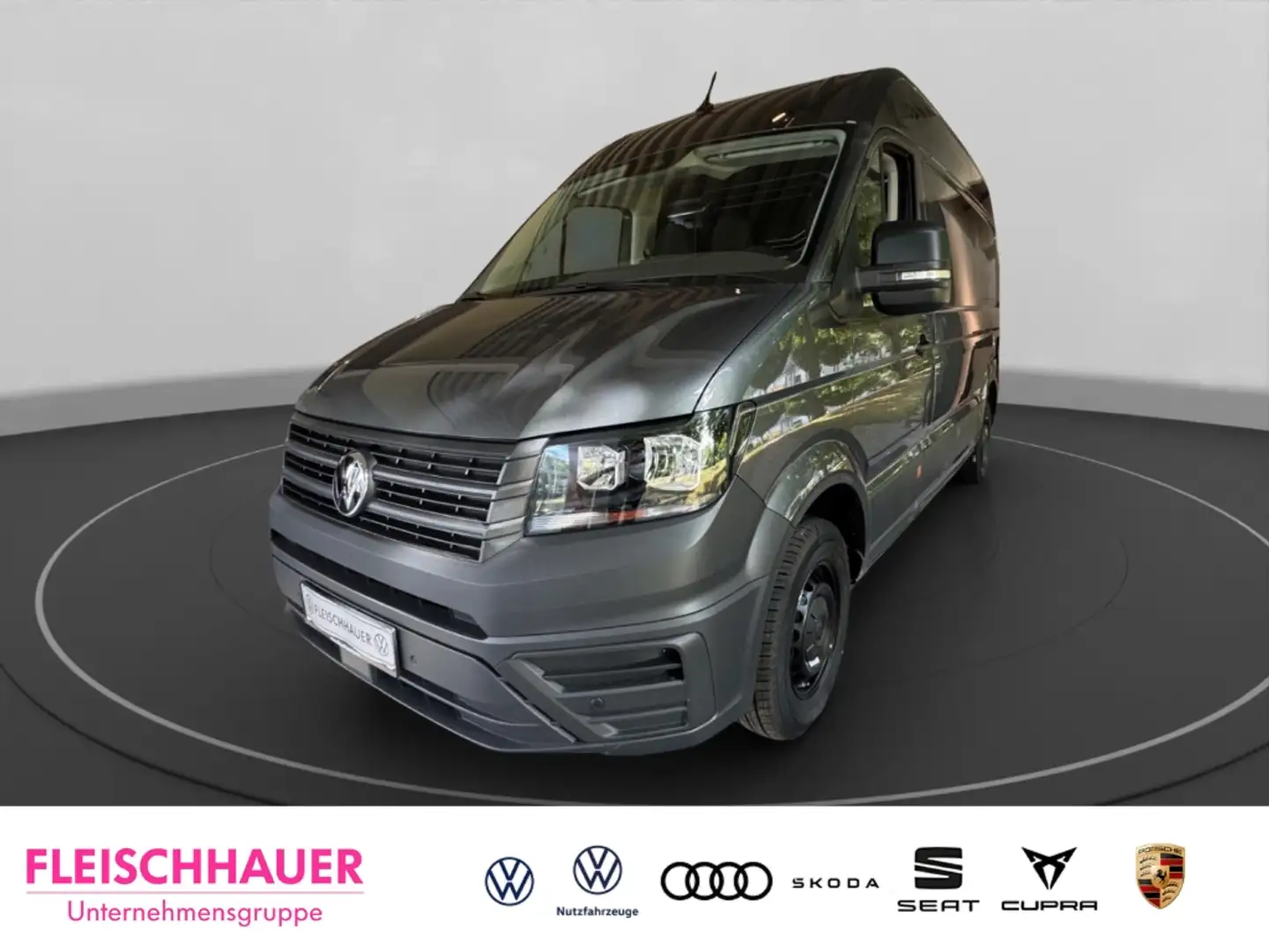 Volkswagen Crafter Hochdach 2.0 TDI Automatik AHK Holzboden K Grijs - 1