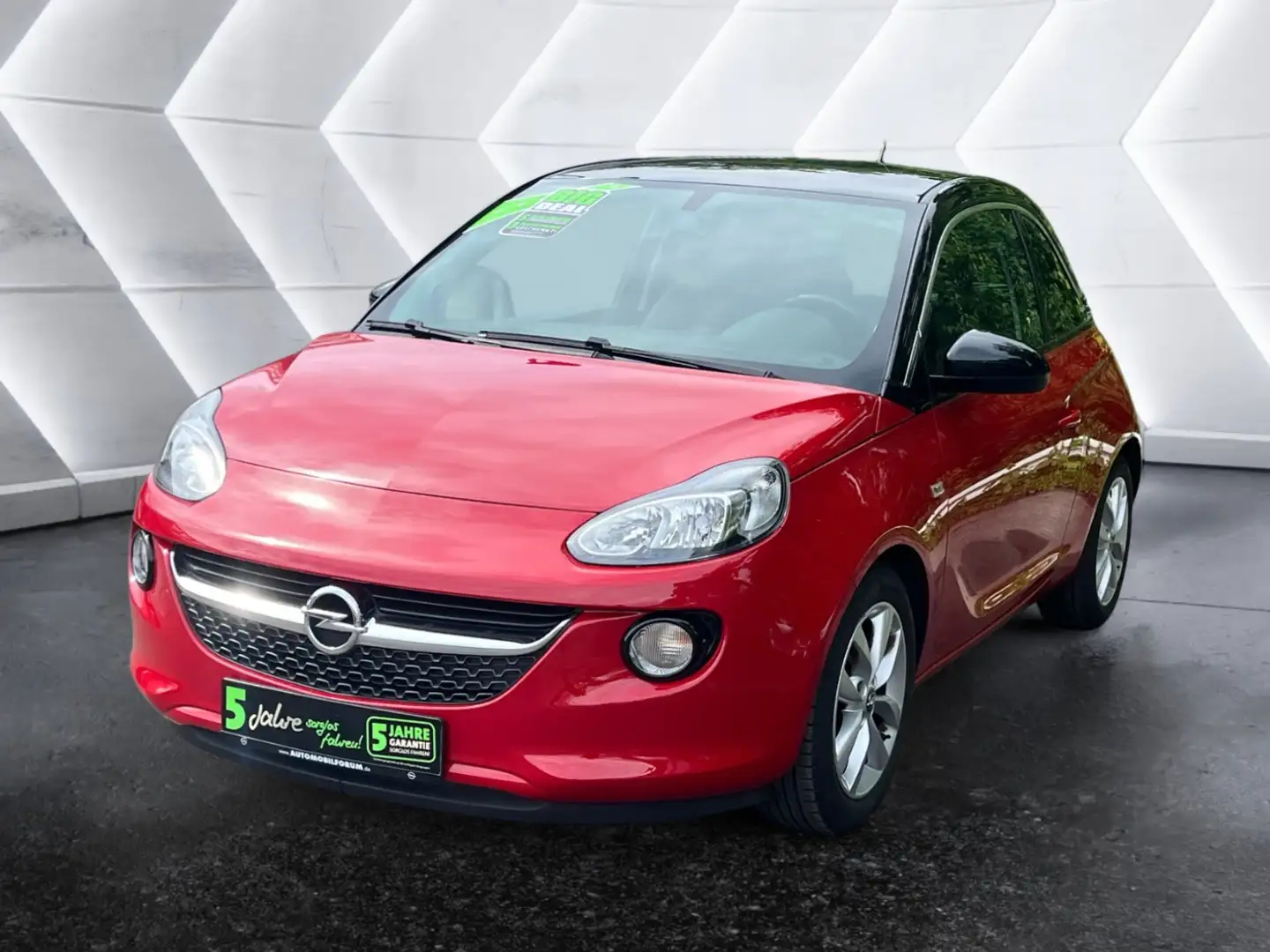 Opel Adam 1.2 Jam LM KlimaA W-Paket SoundSys SHZ Rot - 2
