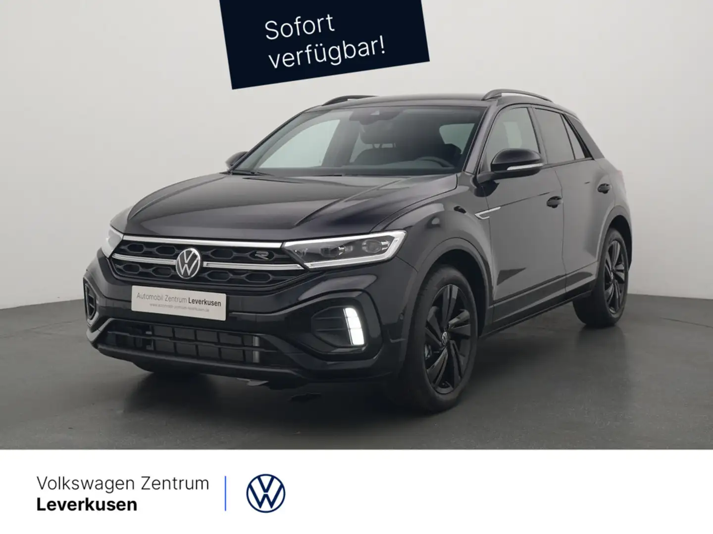 Volkswagen T-Roc TSI R-Line MATRIX AHK KAM ACC NAVI VIRT Schwarz - 1