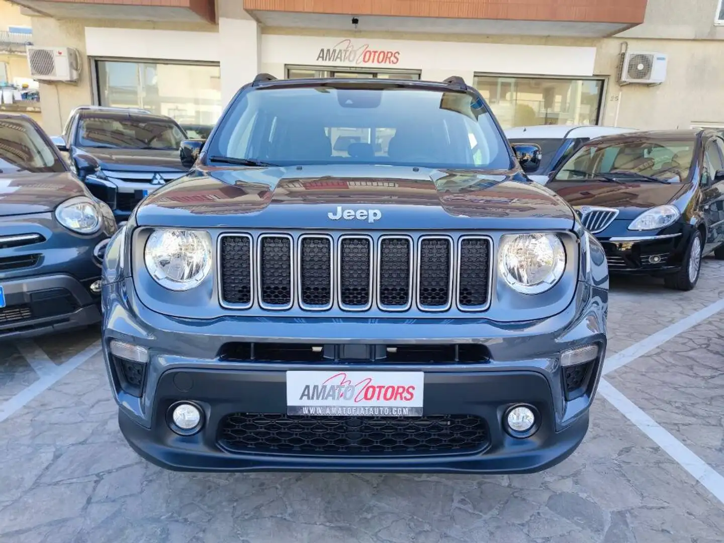 Jeep Renegade 1.5 turbo t4 mhev Limited 2wd 130cv dct Grigio - 2