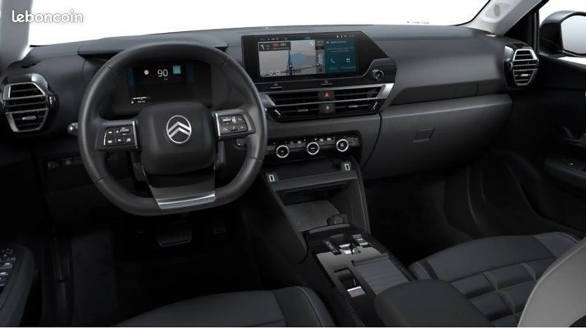 Citroen C4 Citroën HYBRIDE 145 E-DCS6 MAX Bleu - 2