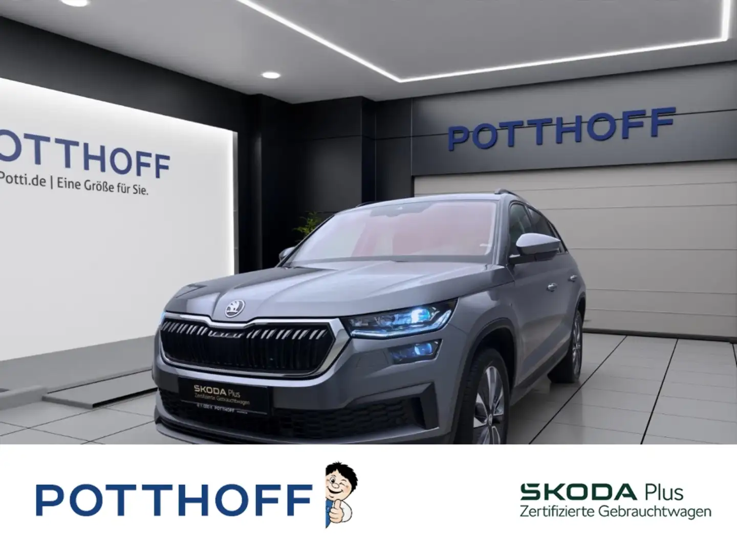 Skoda Kodiaq 2.0 TDI DSG TOUR NAVI KAMERA MATRIX PDC Grau - 1