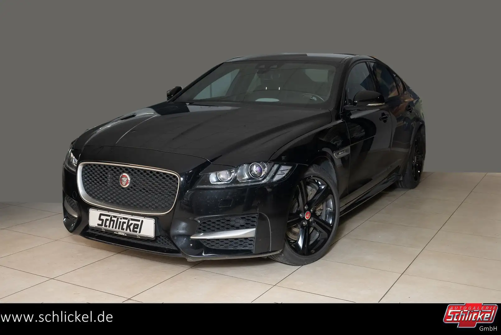 Jaguar XF 30t R-Sport AWD Navi Leder ACC 2-Zonen-Klimaauto. Fekete - 1