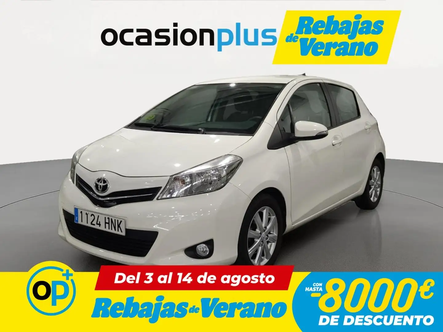 Toyota Yaris 1.4D-4D Active Blanco - 1