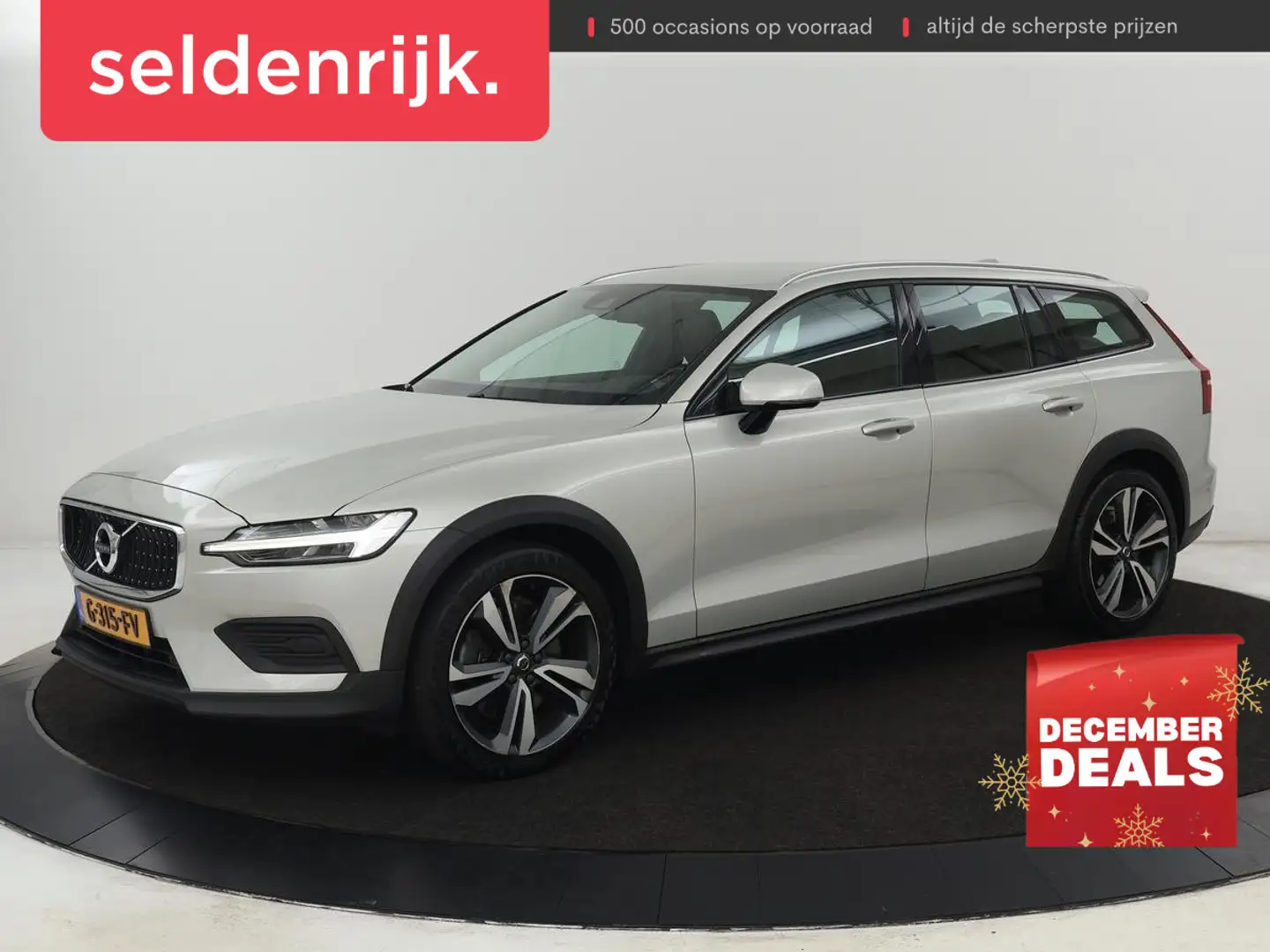 Volvo V60 Cross Country 2.0 T5 AWD Pro | Stoelventilatie | Massage | Massa Gri - 1