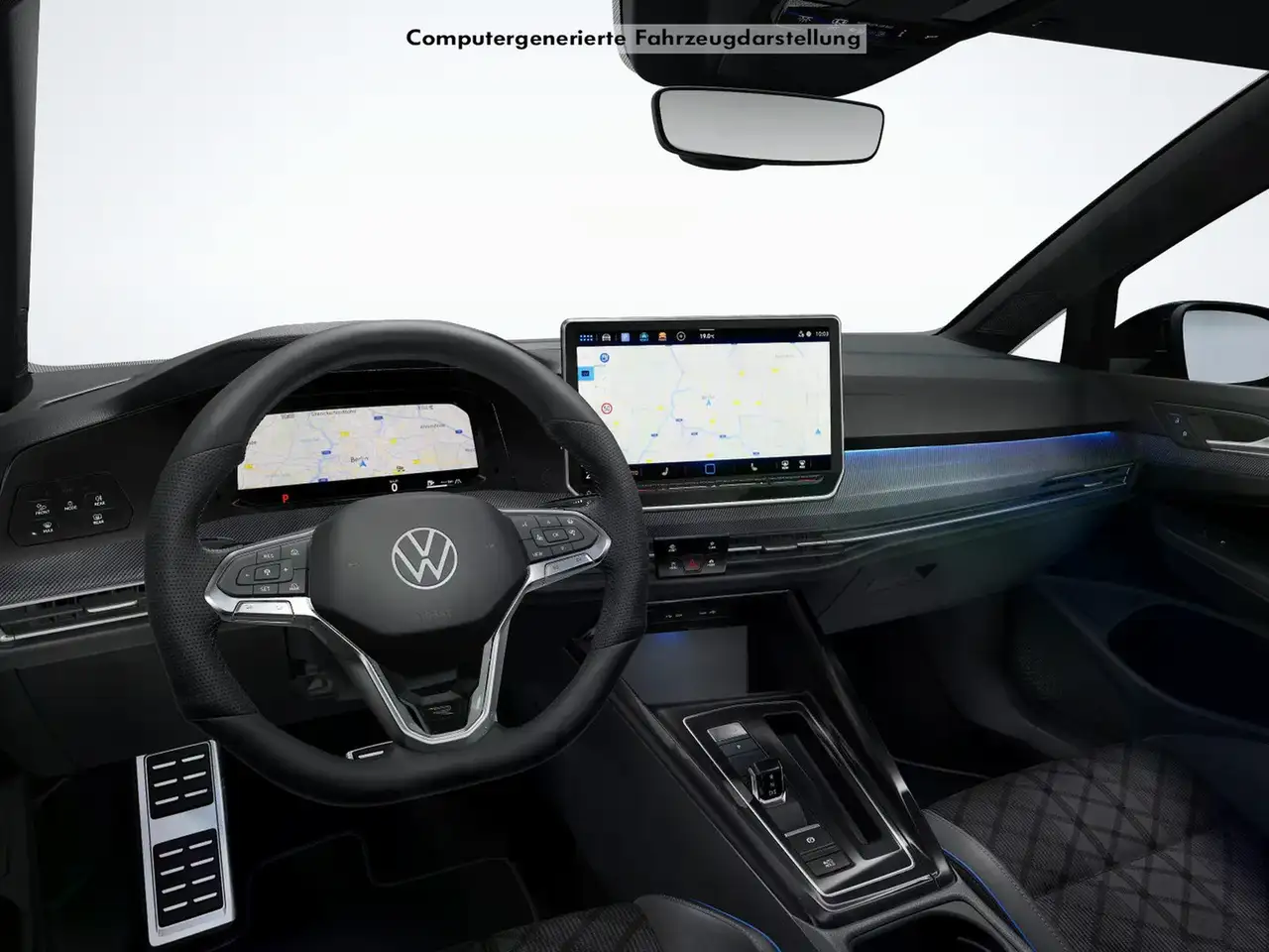 Volkswagen Golf 2.0 TDI DSG R-Line, миниатюра 10