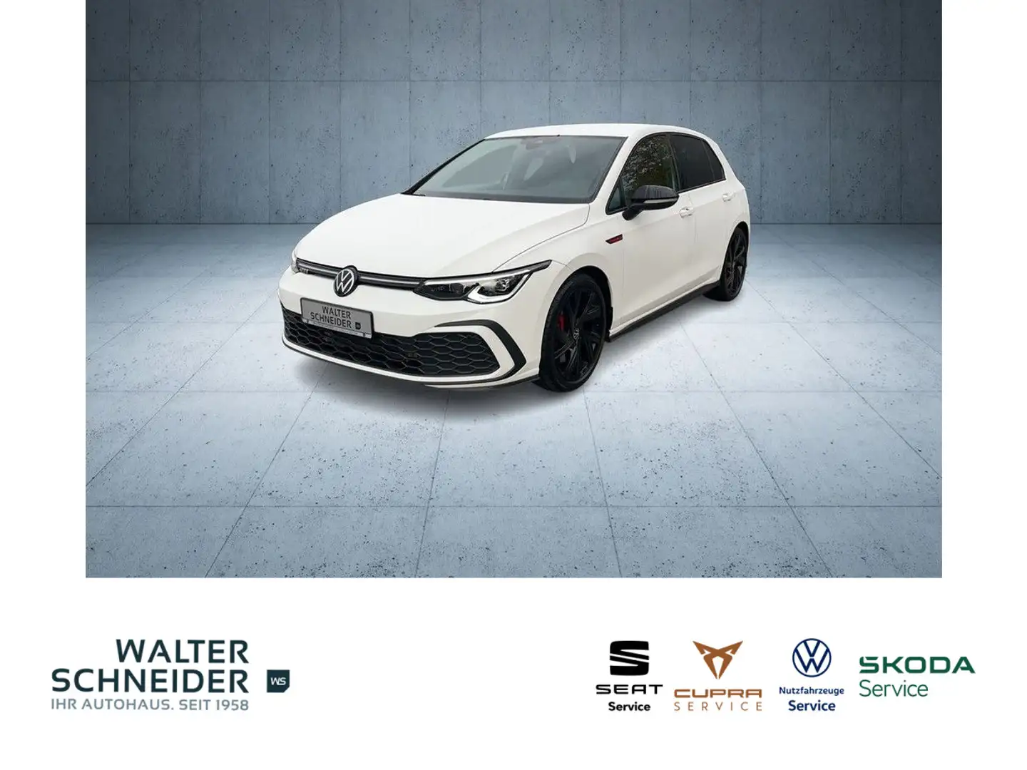 Volkswagen Golf GTI Golf 2.0 TSI GTI Navi IQ.Light ACC Weiß - 1