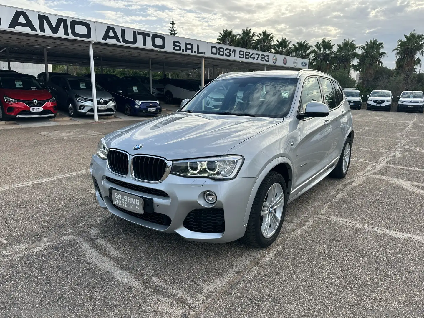 BMW X3 xDrive20d Msport Argent - 1