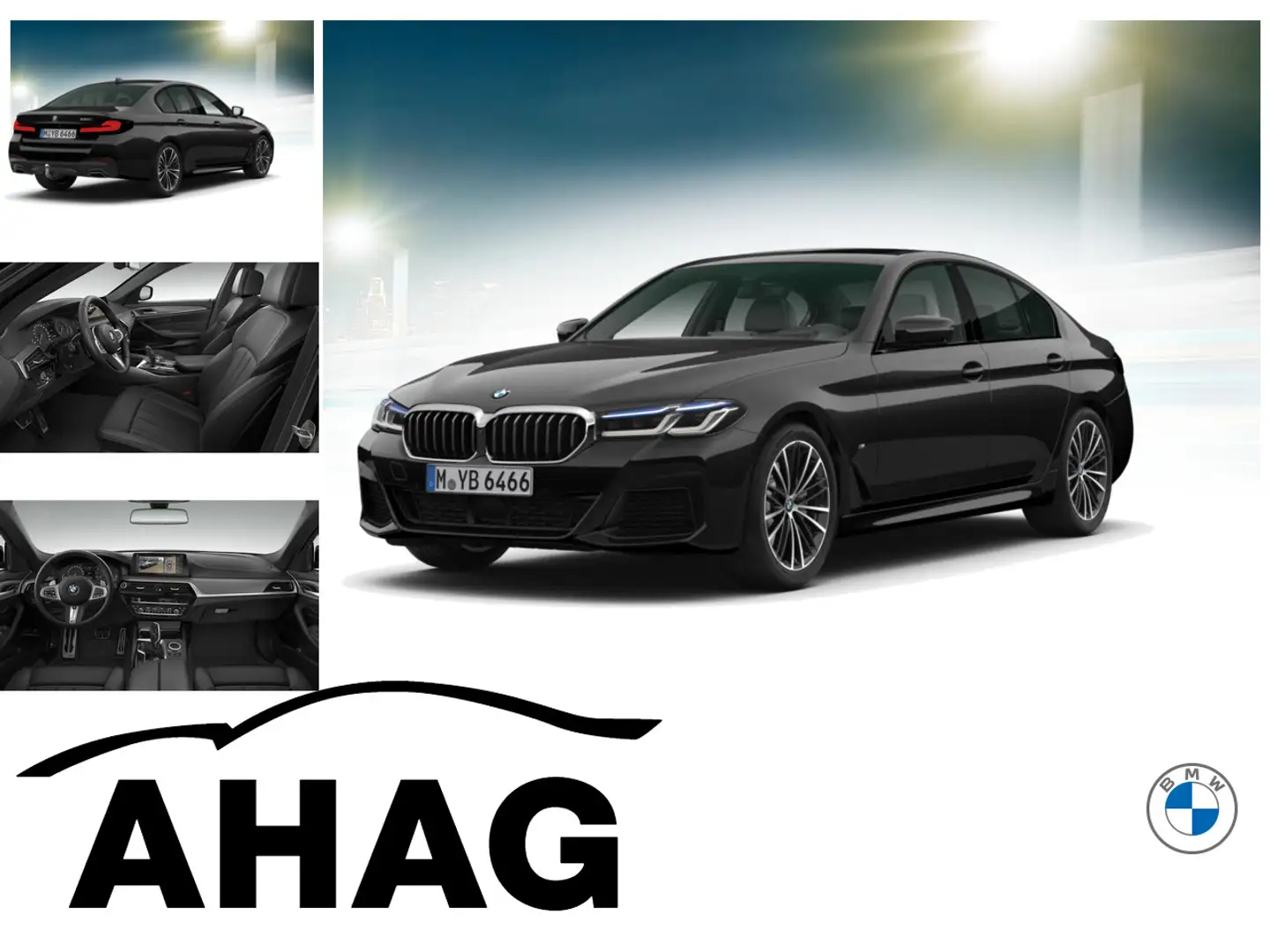 BMW 520 i M Sportpaket Innovationsp. Komfortsitze EDC Schwarz - 1