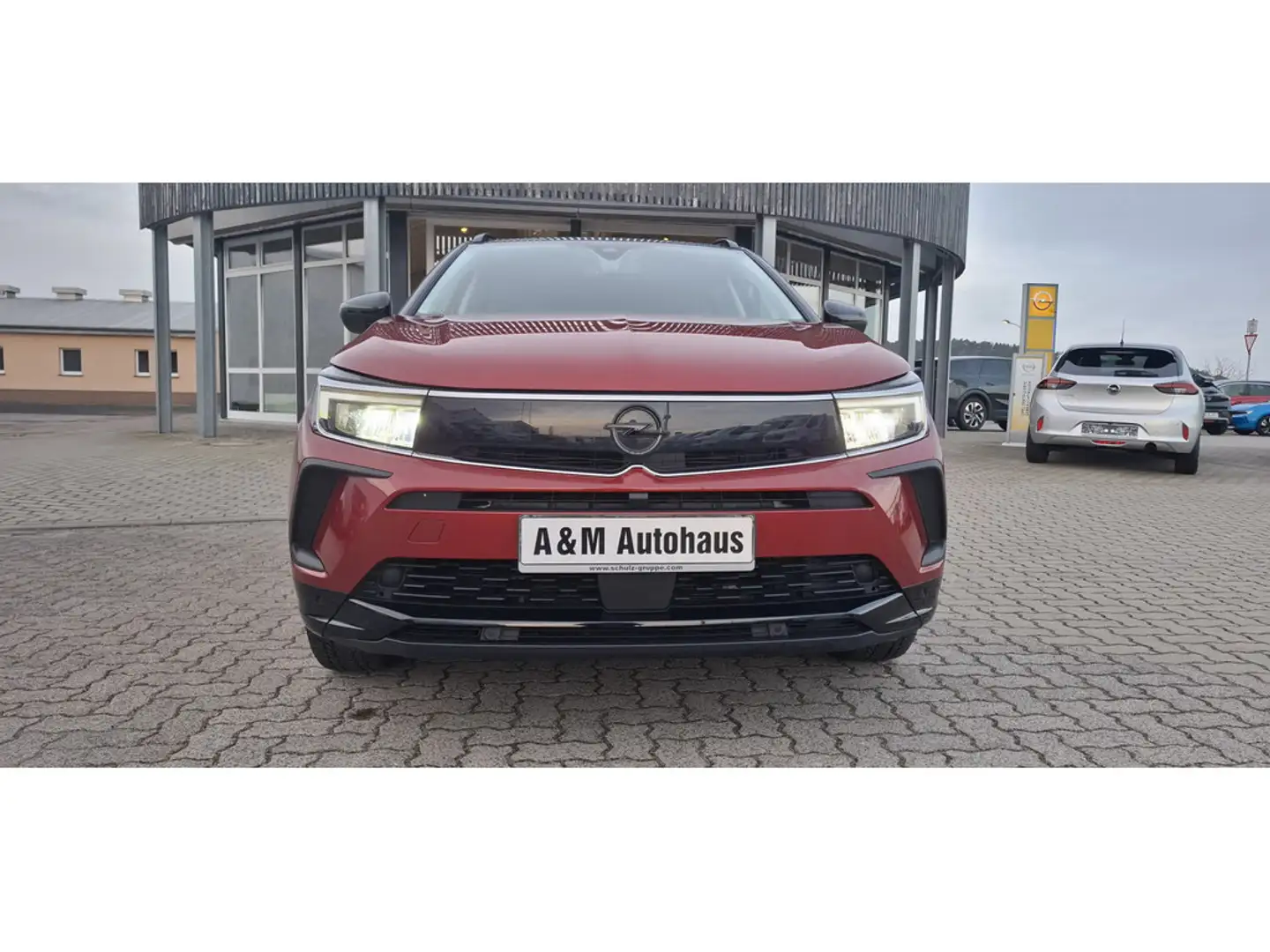 Opel Grandland 1.6 GS Line Plug-in-Hybrid ACC LED Rosso - 2