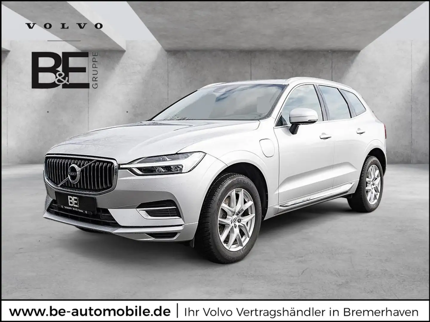 Volvo XC60 T6 Recharge Inscription AWD AHK HGSD Argent - 1