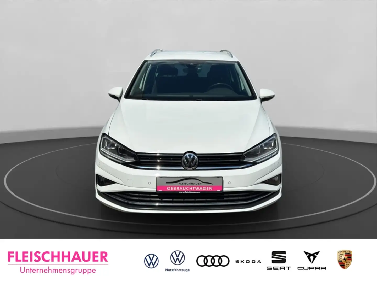 Volkswagen Golf Sportsvan VII United 1.5 TSI ACC+LED+Navi+CarPlay Blanc - 2