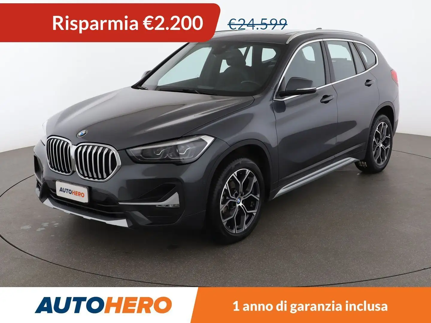 BMW X1 sDrive 16d xLine Gris - 1