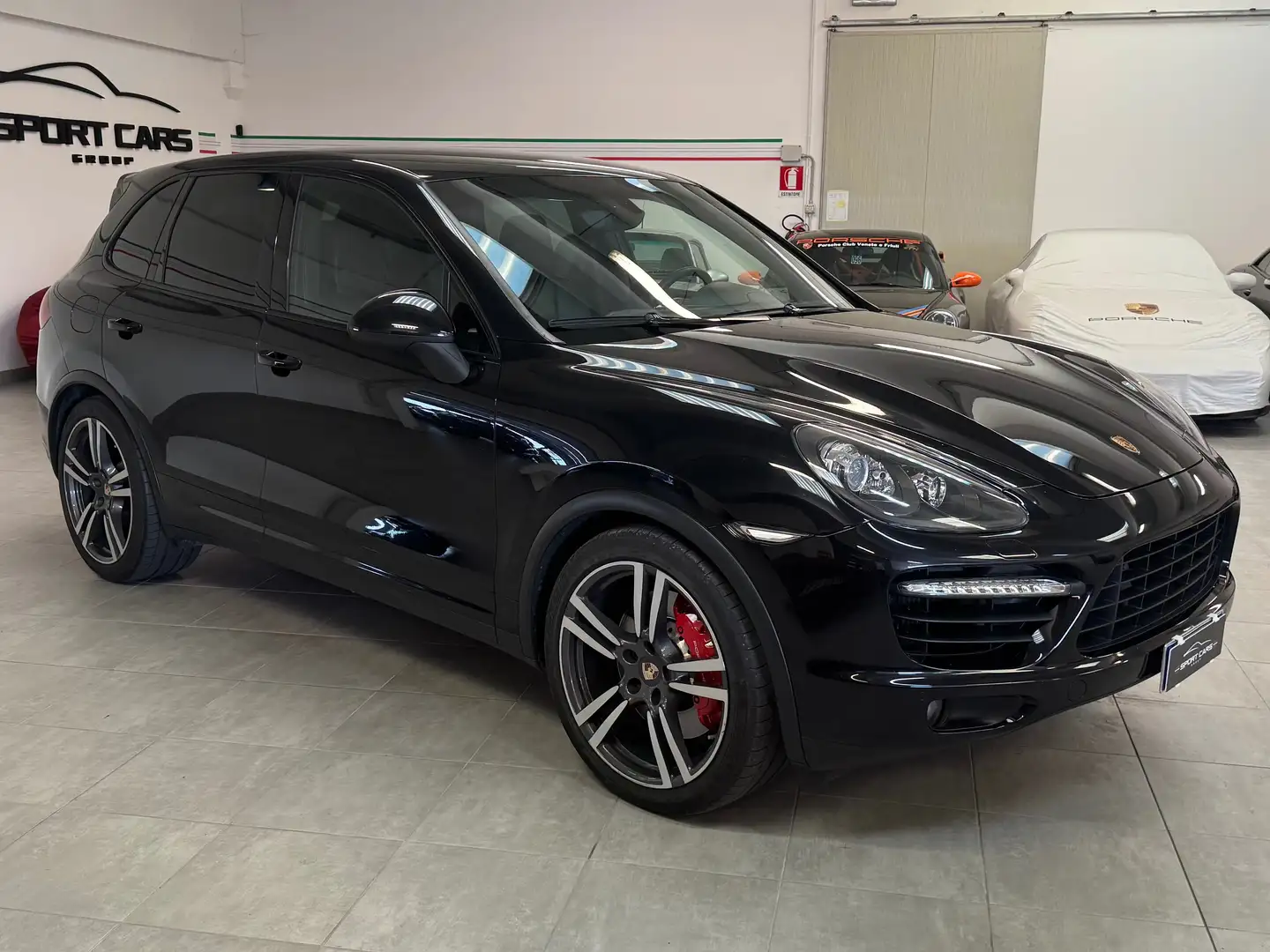 Porsche Cayenne 4.8 Turbo tiptronic ITALIANA  111punti Чорний - 1