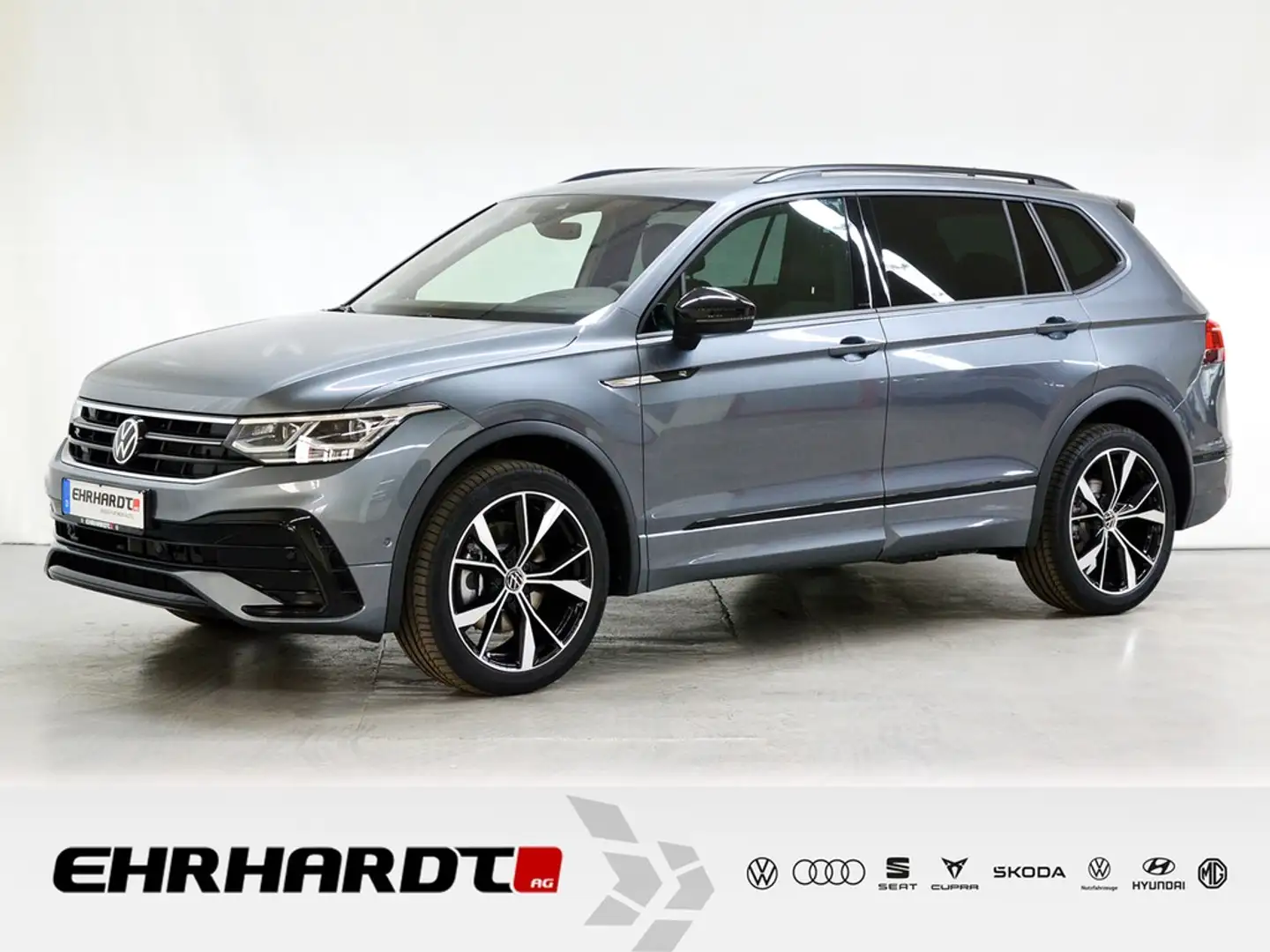 Volkswagen Tiguan Allspace 2.0 TSI DSG 4Motion R-Line AHK*HUD*IQ*NAV*SHZ*P... Grau - 1
