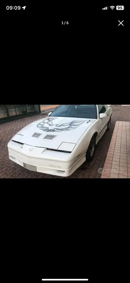 Pontiac Firebird trans am Blanco - 1