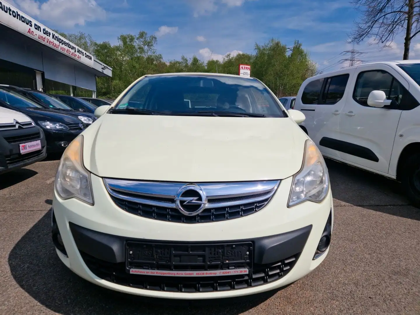 Opel Corsa D Satellite Klima Blanc - 1