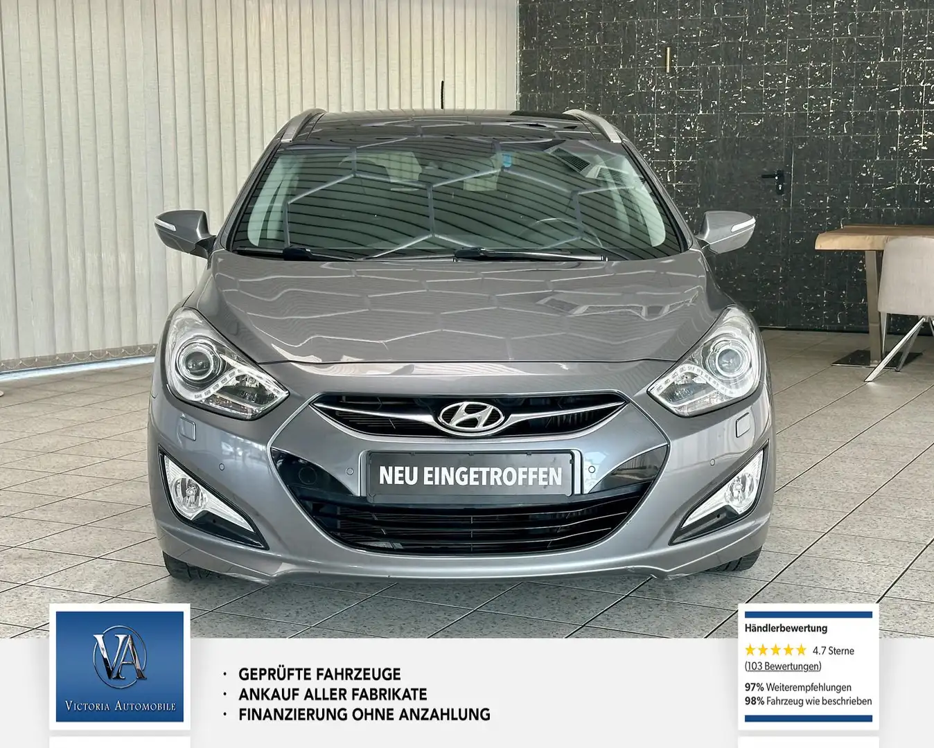 Hyundai i40 cw 1 Hand , Mega Ausstattung, Service neu, TÜV neu Grau - 2