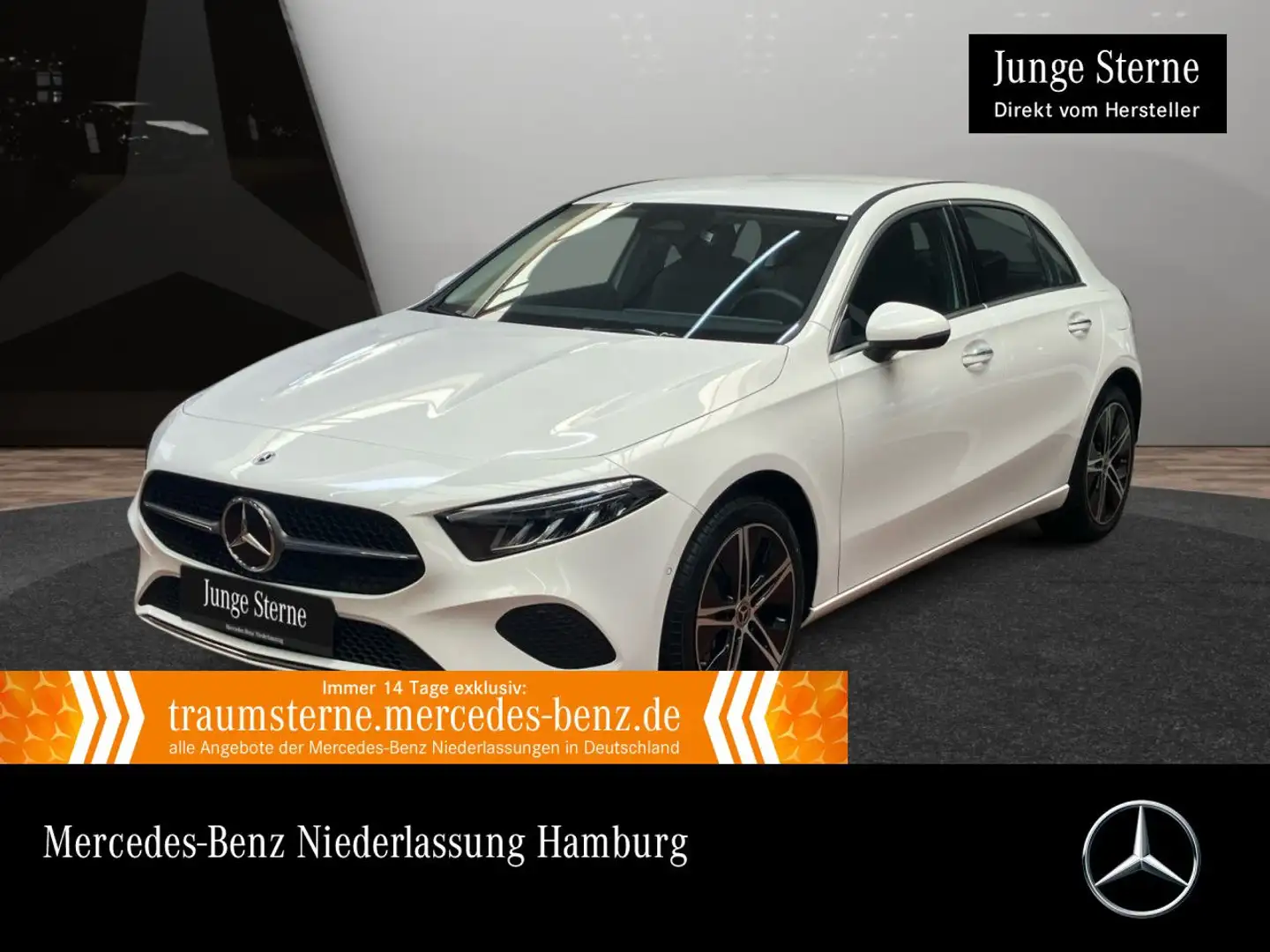 Mercedes-Benz A 250 e PROGRESSIVE+LED+KAMERA+KEYLESS+8G Weiß - 1