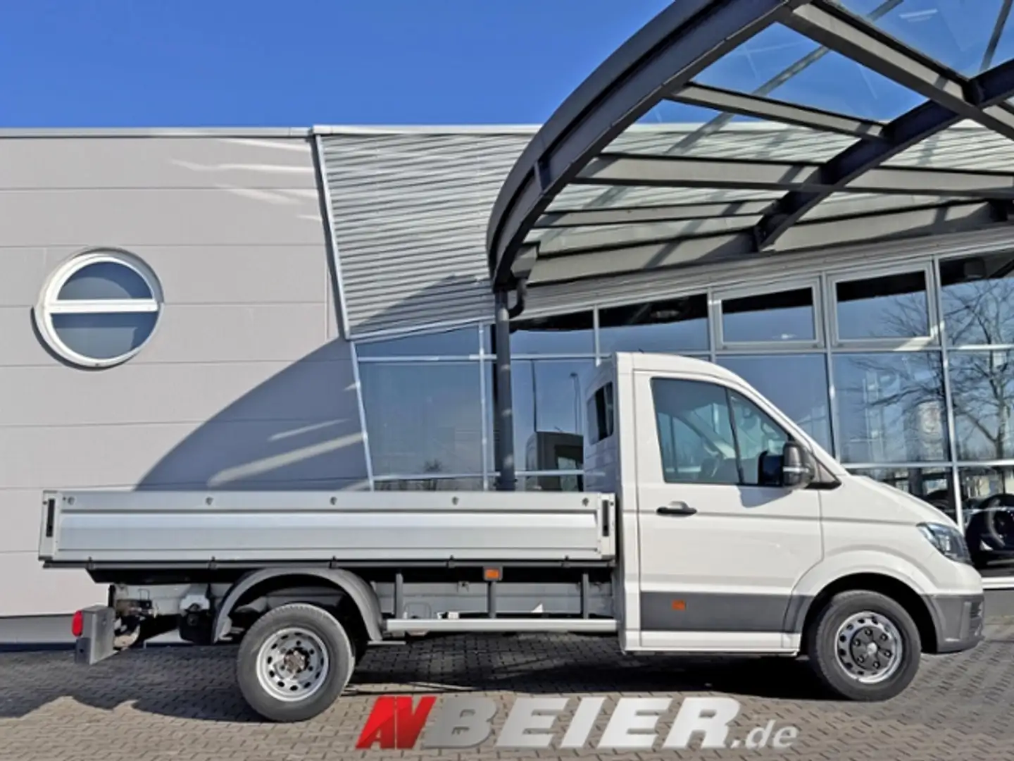 Volkswagen Crafter 50 Pritsche Klima Scheckheft AHK 3,5*t mittellang Fehér - 2