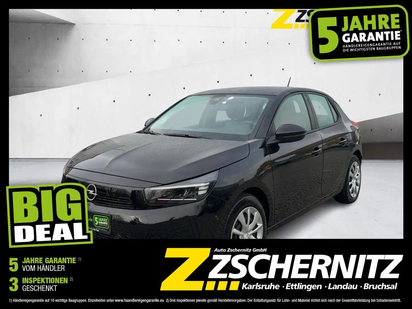 Opel Corsa-e F Edition LED*SHZ*Fernlichtass.*Kamera Schwarz - 1