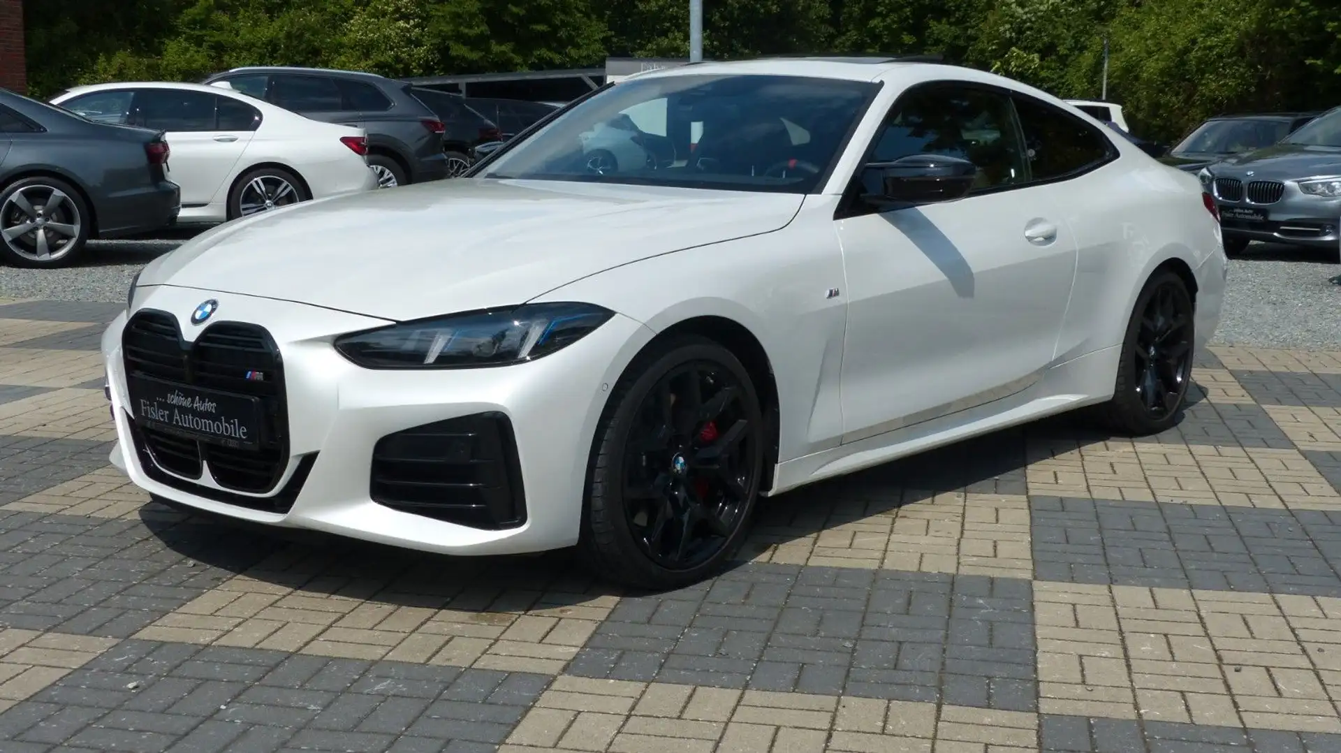 BMW M440 i xDrive SHD H&K LED Leder HeadUp Alb - 1