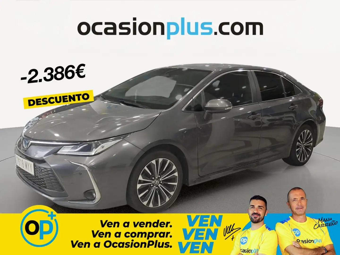 Toyota Corolla Sedán 140H Style Gris - 1