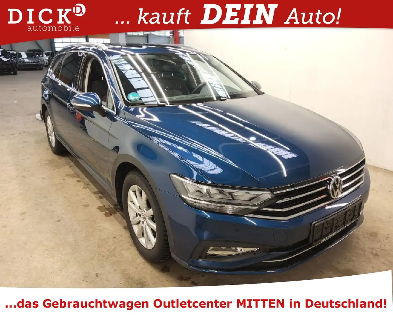 Volkswagen Passat Variant Passat V Business 1.5TSI ACC/PANO/LED/NAVI/RFK/8 Blau - 2