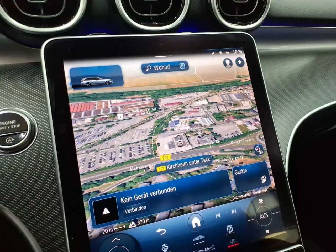 2023 Mercedes-Benz C 200 d Distro*LED*NaviTouch*Kamera*DAB*17*1Hand, photograph 10