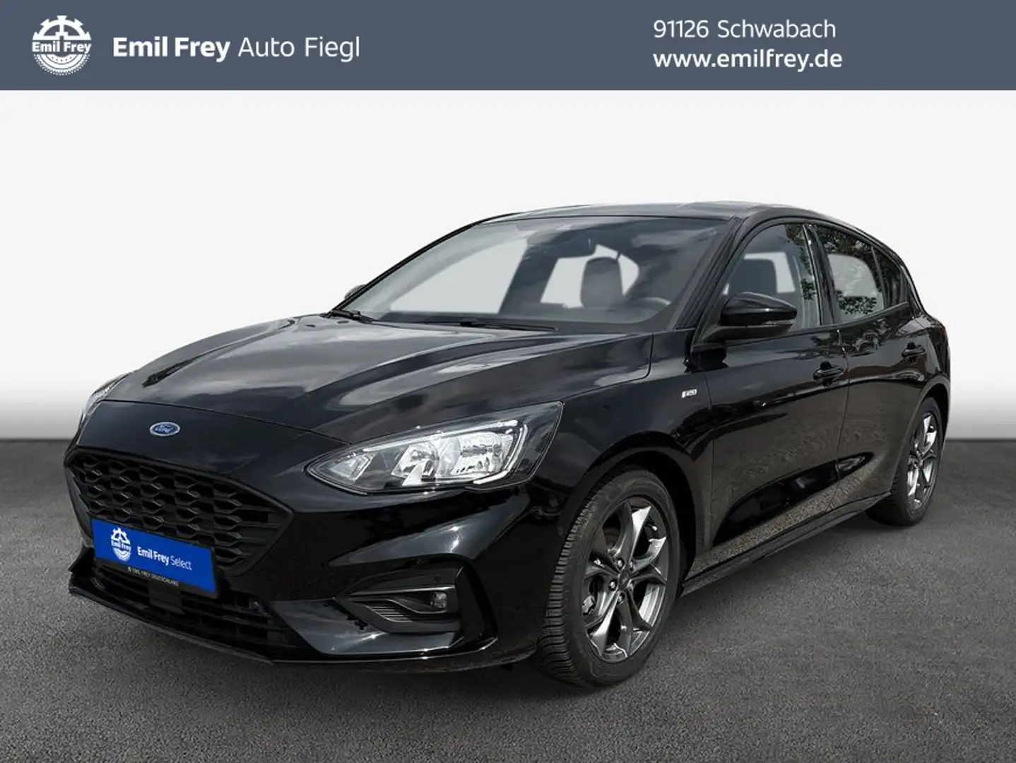 Ford Focus 1.5 EcoBoost Start-Stopp-System Aut. ST-LINE Zwart - 1