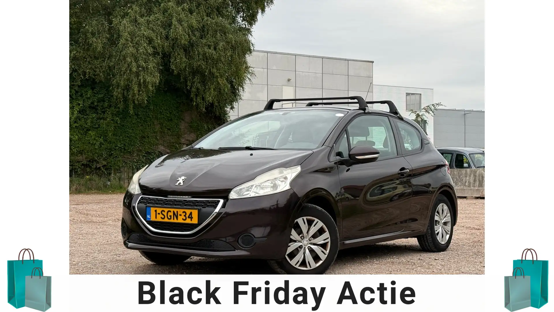 Peugeot 208 1.0 VTi Active Schwarz - 1