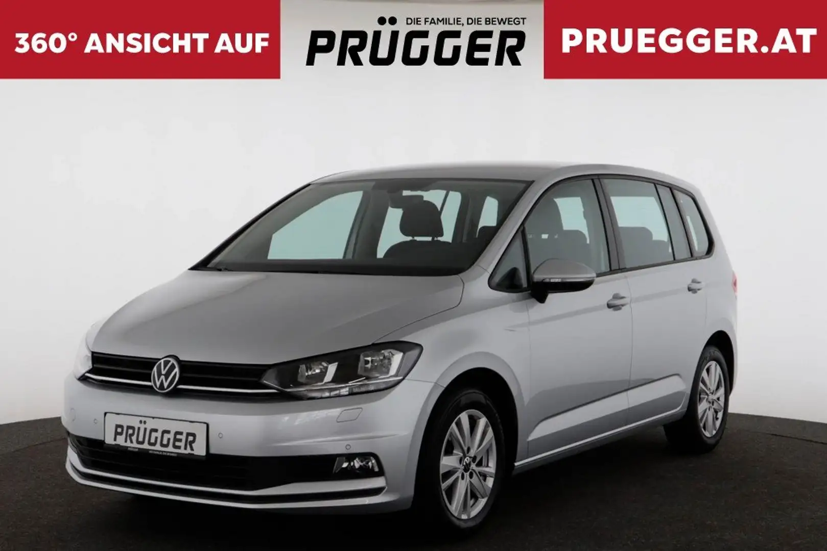 Volkswagen Touran 2,0 TDI 7-SITZER NAVI NUR 52.058KM Silber - 1