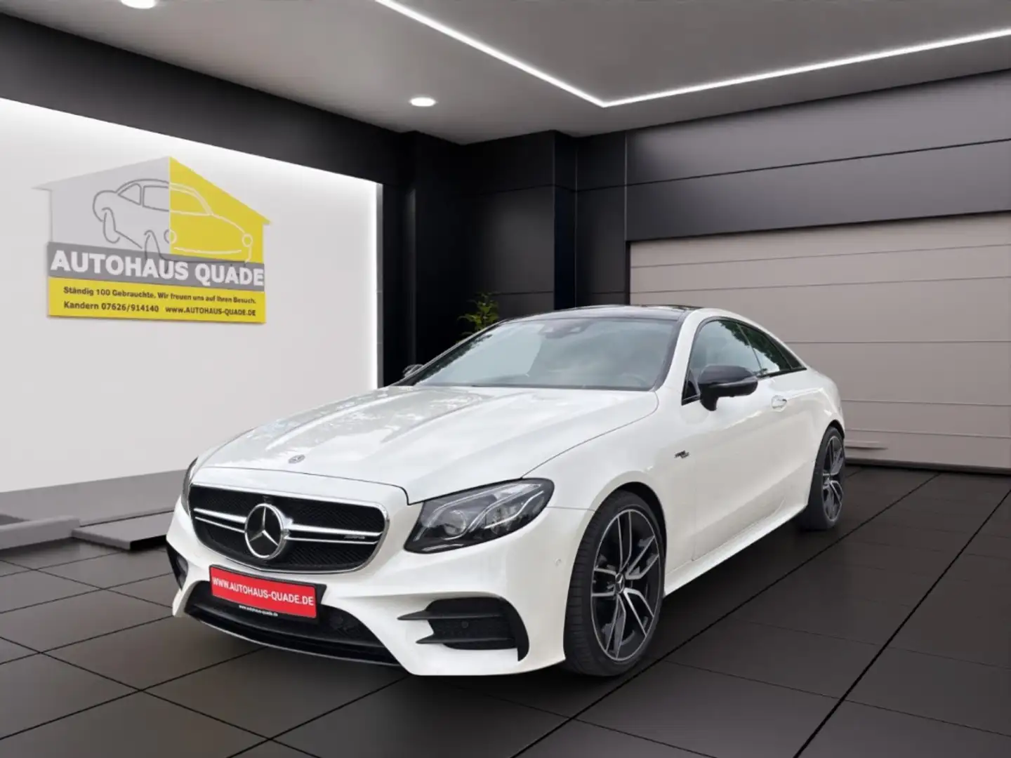 Mercedes-Benz E 53 AMG -Klasse Coupe 4Matic EU6d-T Weiß - 1