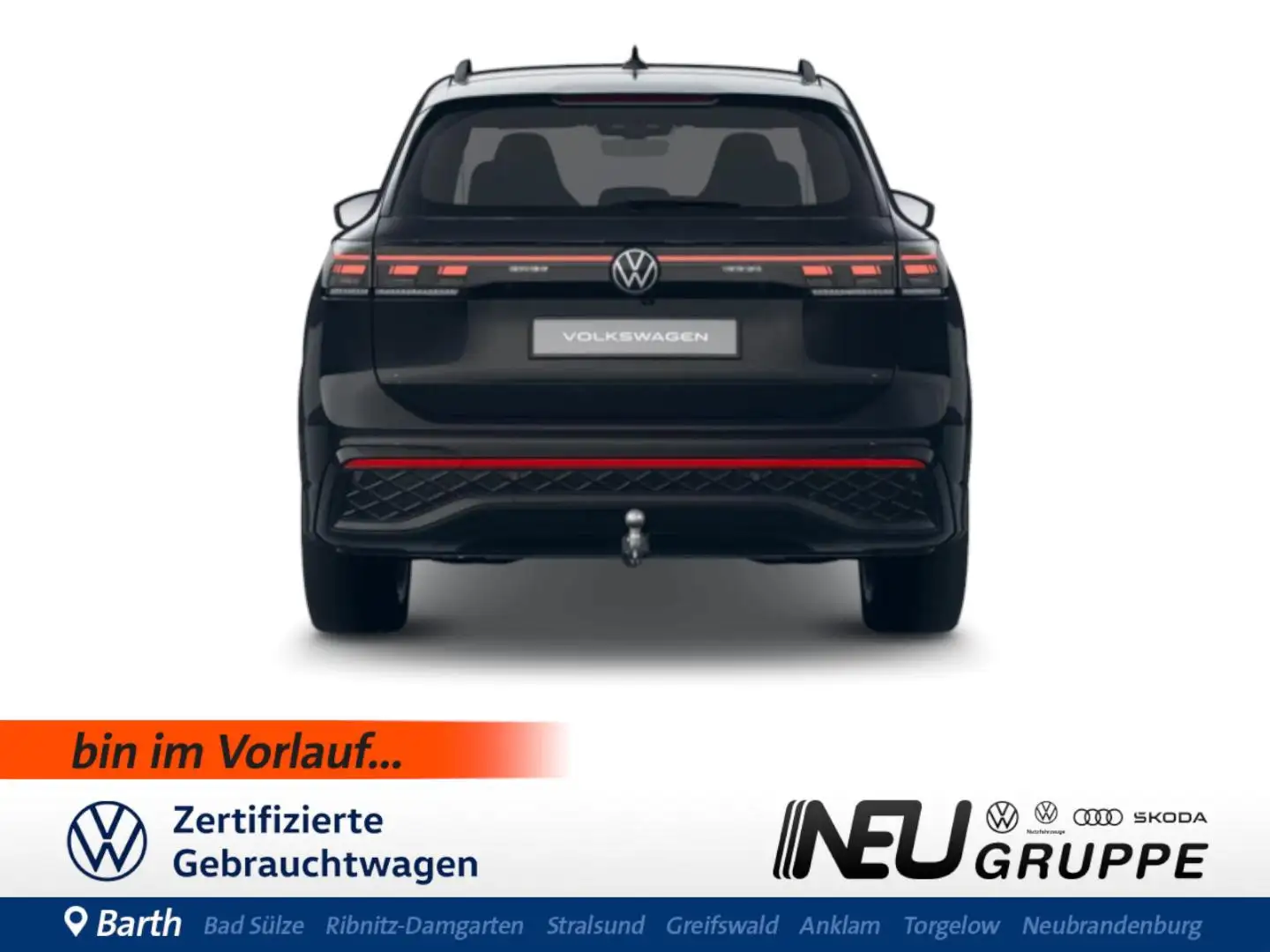 Volkswagen Tiguan R-Line 1.5 eHybrid DSG Matrix AHZ Keyless Kamera 3 Schwarz - 2
