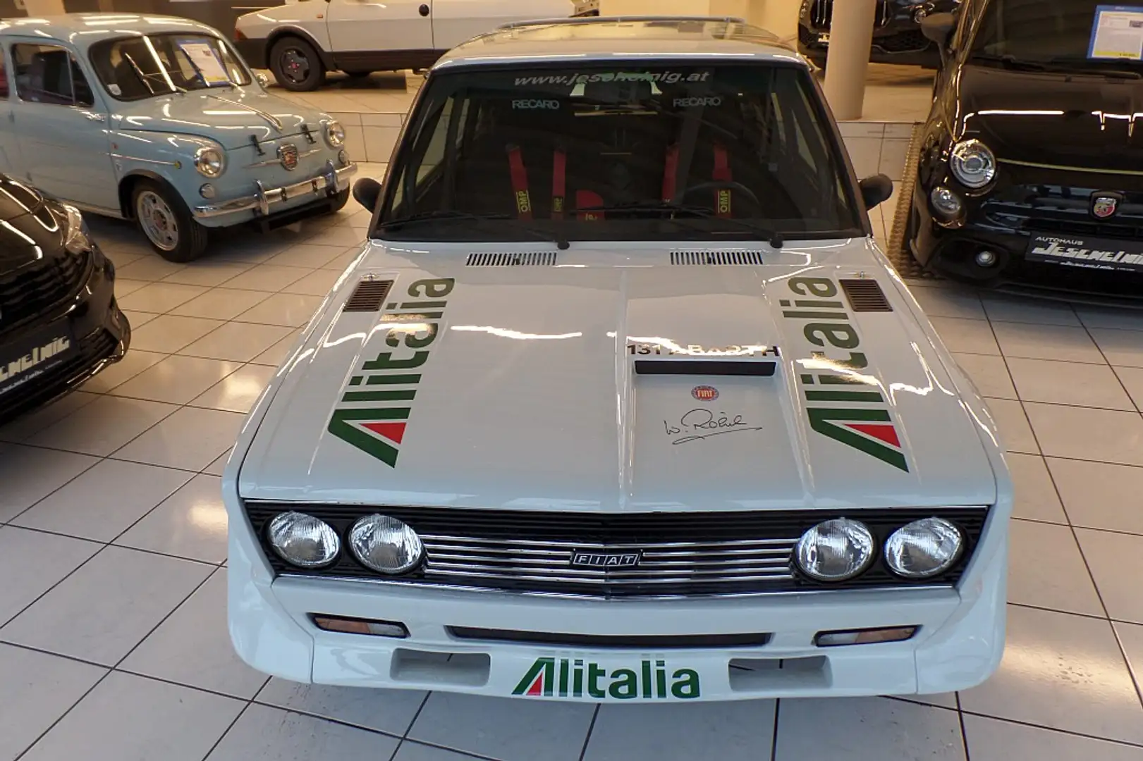 Fiat 131 ABARTH GRUPPE 4 16 VENTIL RENNWAGEN Blanc - 1