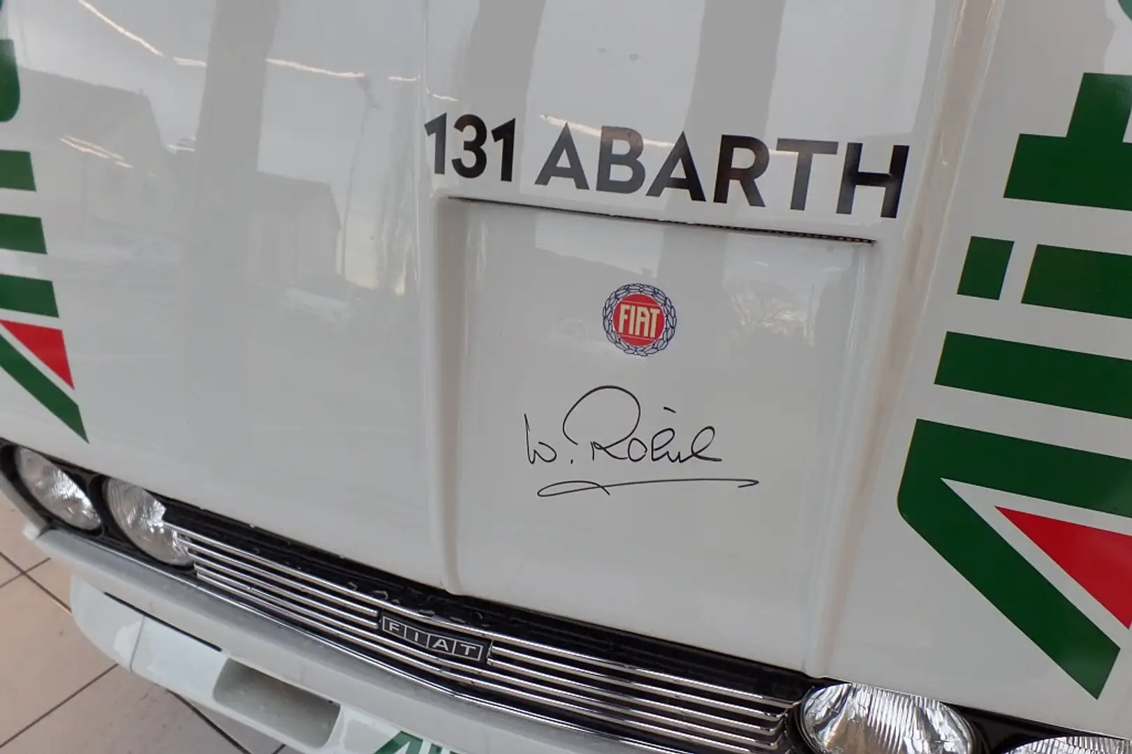 Fiat 131 ABARTH GRUPPE 4 16 VENTIL RENNWAGEN Blanc - 2