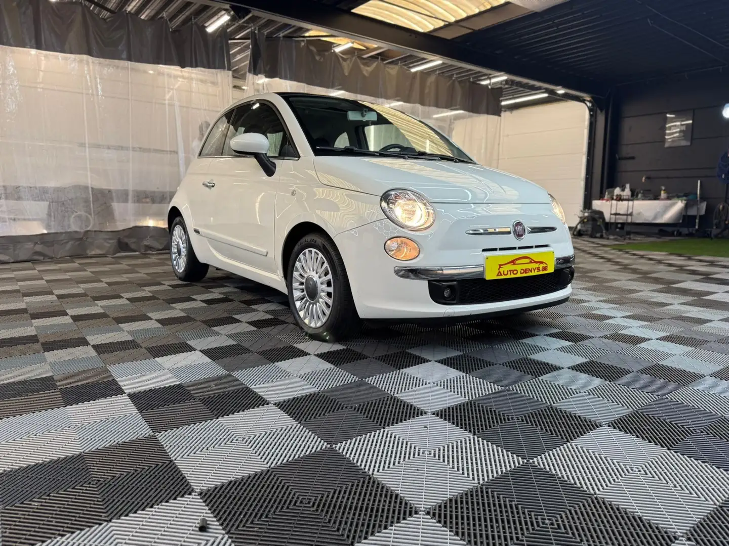 Fiat 500 0.9 benzine bj. 2011 78000km Euro 5 Blanc - 2
