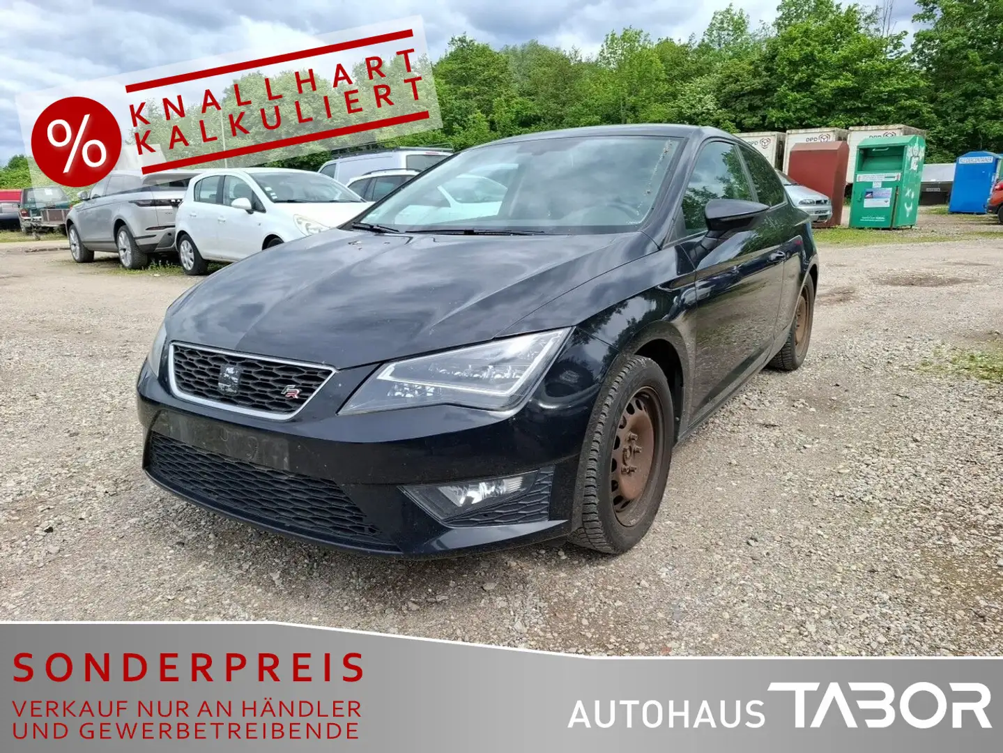 SEAT Leon SC 2.0 TDI FR LED Navi Alcantara-Paket PDC Czarny - 1