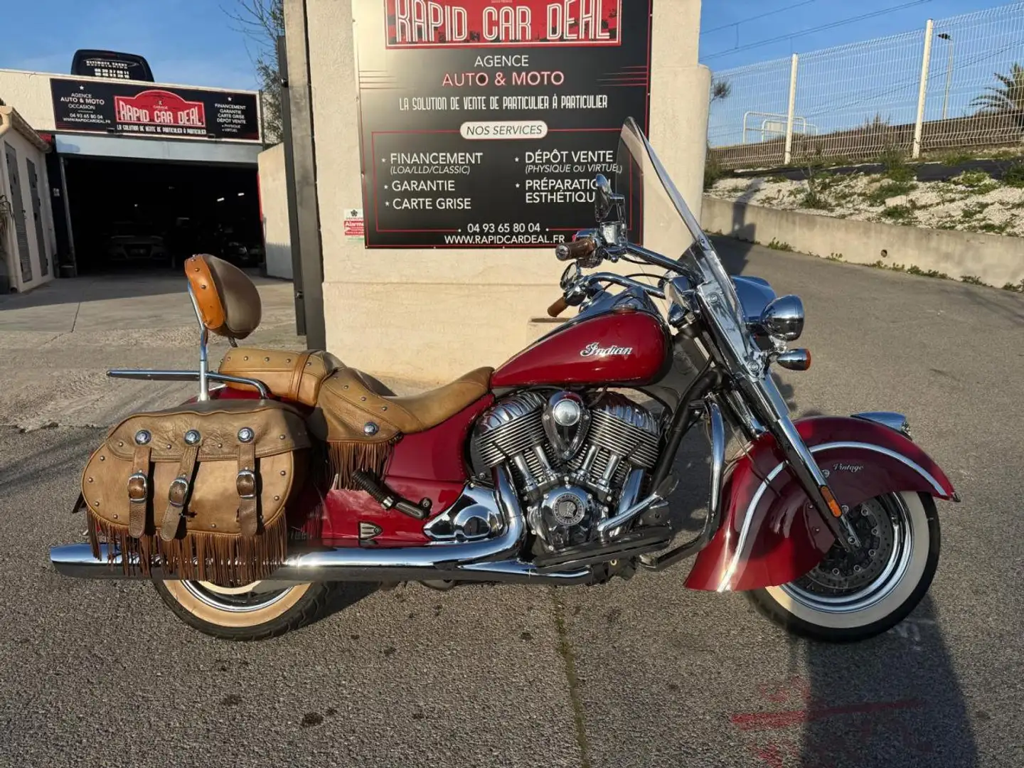 Indian Chief CHIEF VINTAGE 1800 GARANTIE 6 MOIS Rouge - 2