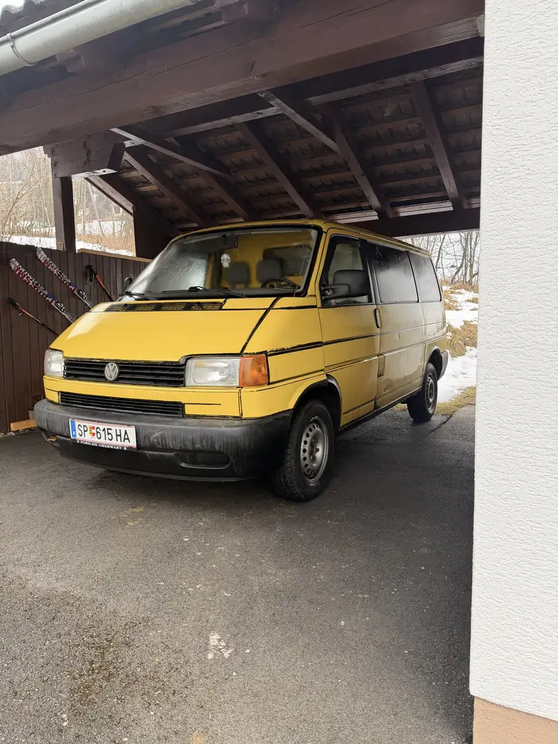 Volkswagen T4 Kombi Kastenwagen Gelb - 1