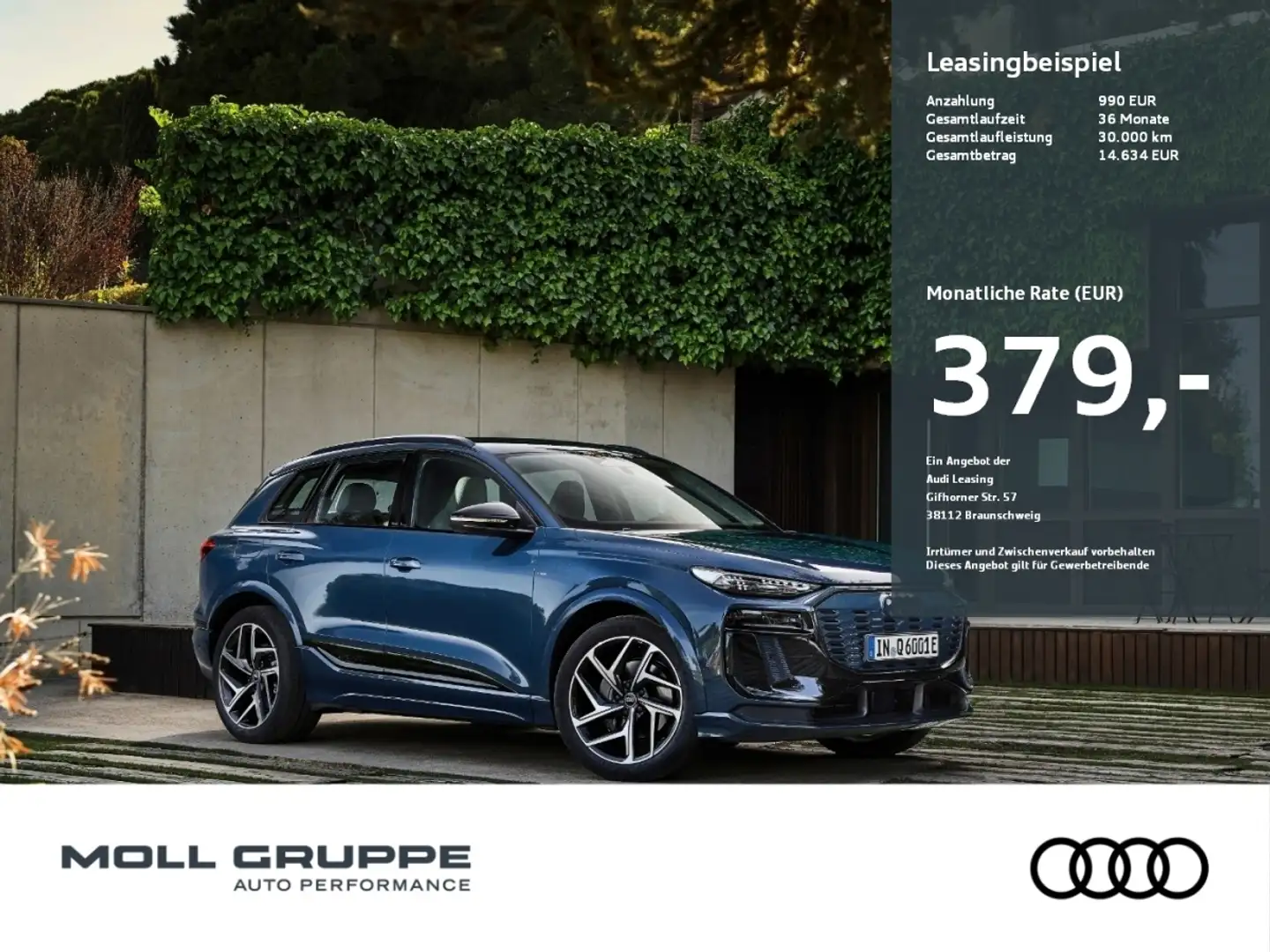 Audi Q6 SUV e-tron Grijs - 1