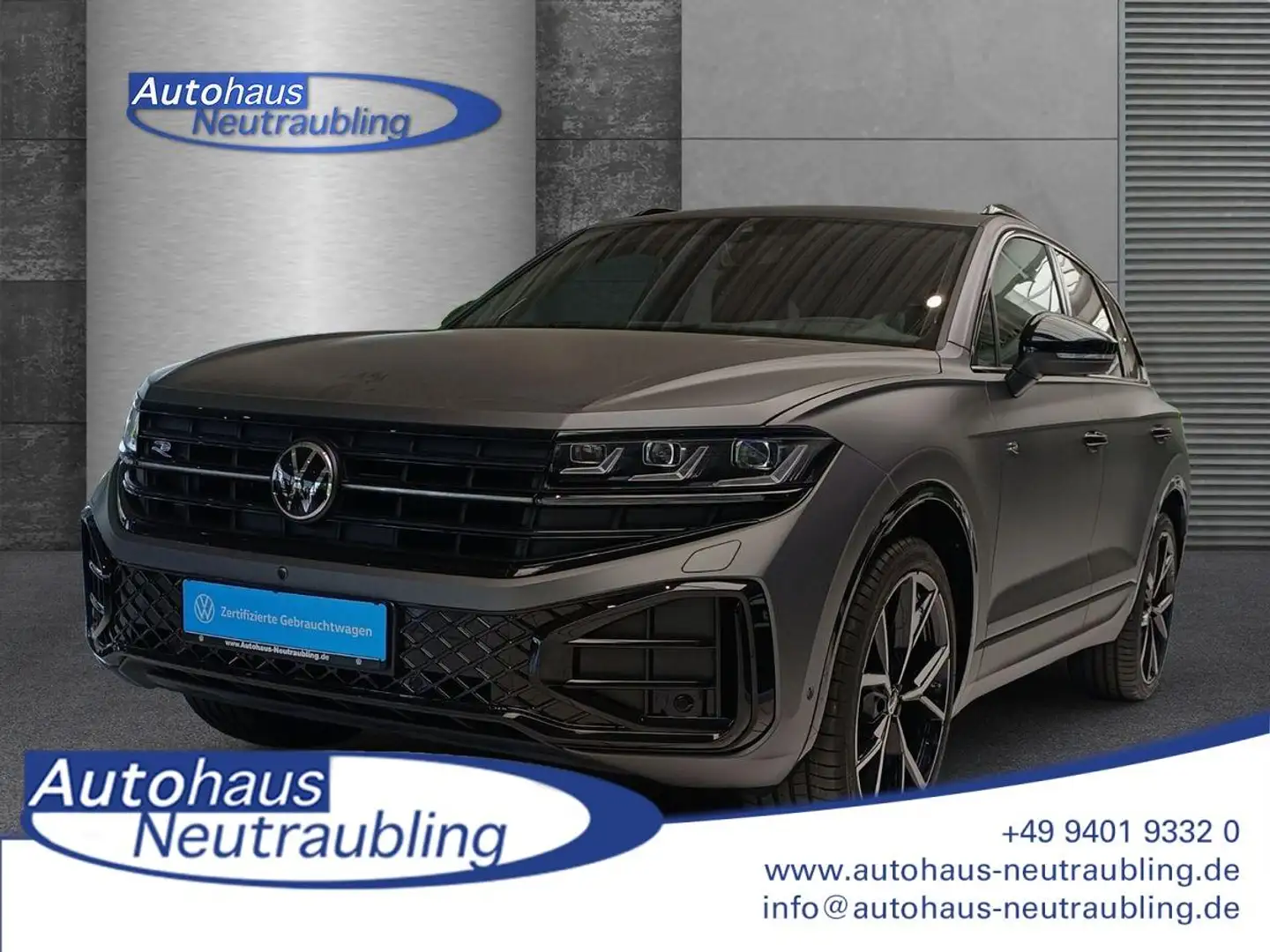 Volkswagen Touareg 3.0 TDI "R-LINE" 286 PS+SONDERLACKIERUNG+LEDER+PAN Grau - 1