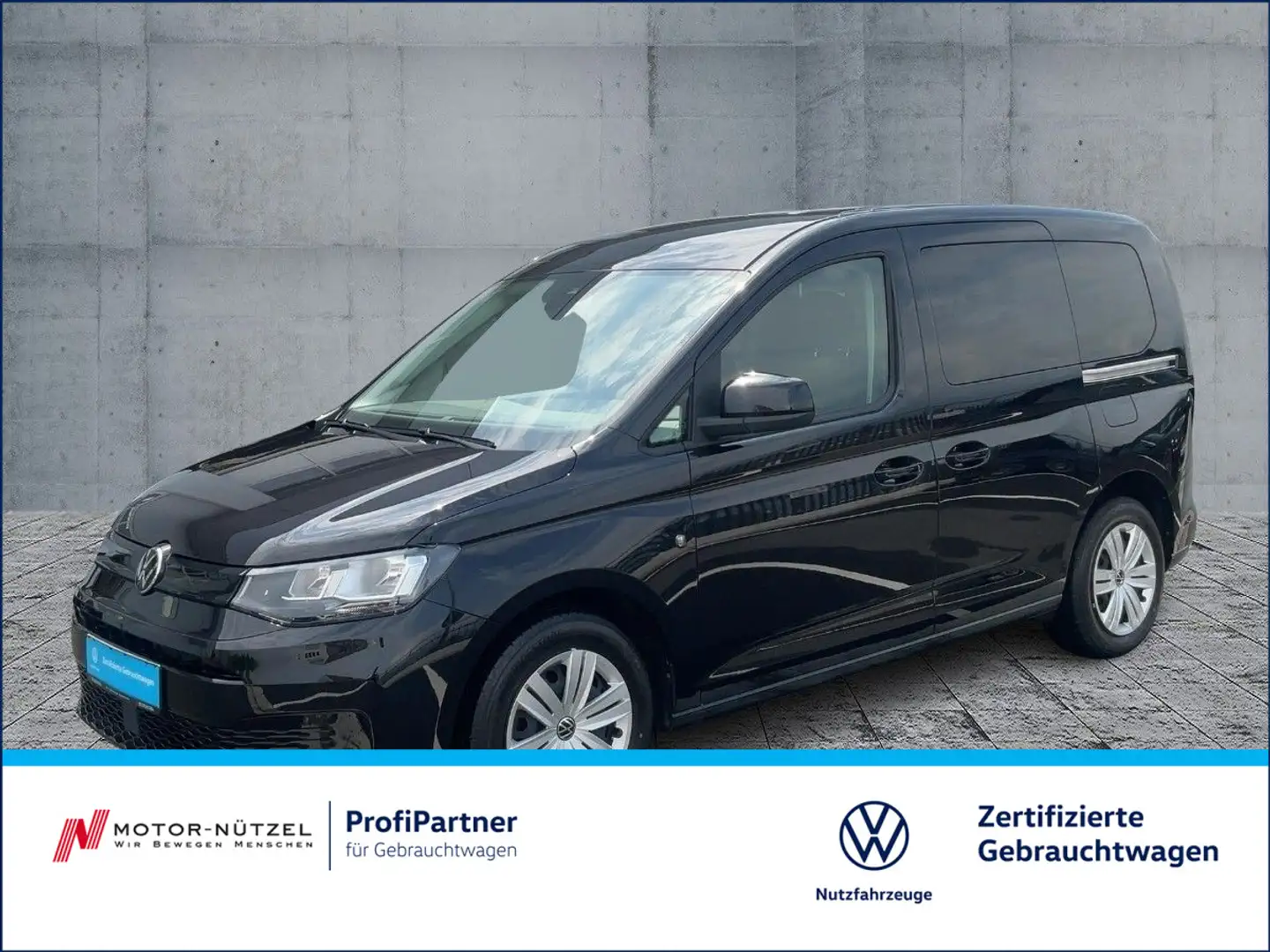 Volkswagen Caddy 2.0 TDI 4M APP+AHK+SHZ+RFK+PDC+GRA+DAB+MFL Negro - 1