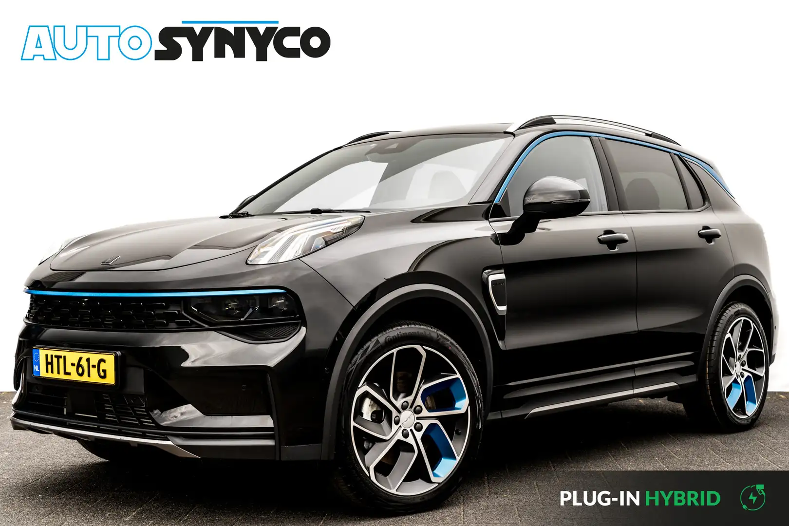 Lynk & Co 01 1.5 Plug-in Hybrid 262 Pk I Modeljaar 2023 I Panor Zwart - 1