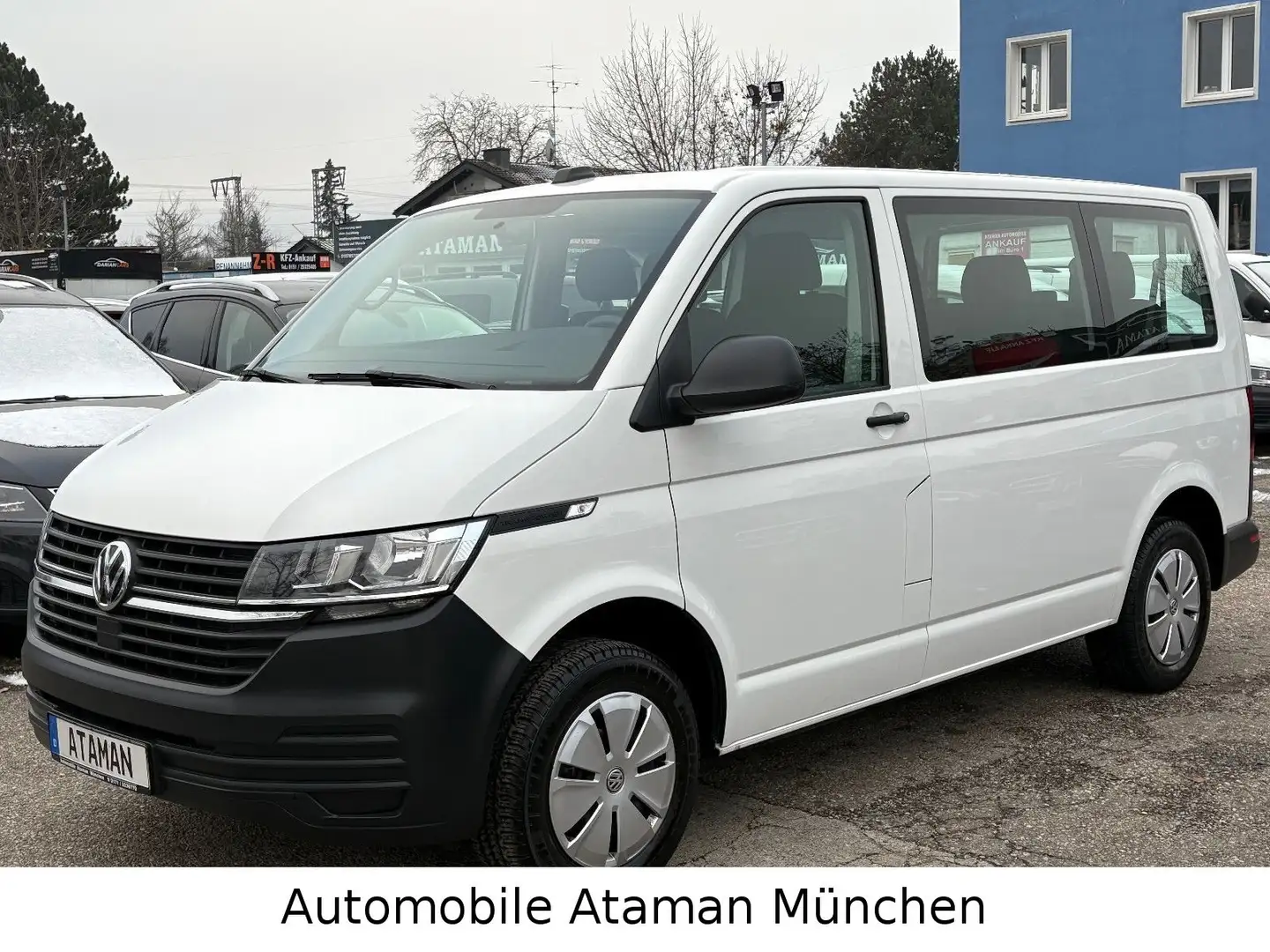 Volkswagen T6 Transporter T6.1 Transporter Kombi EcoProfi Klima / 9-Sitze Weiß - 2