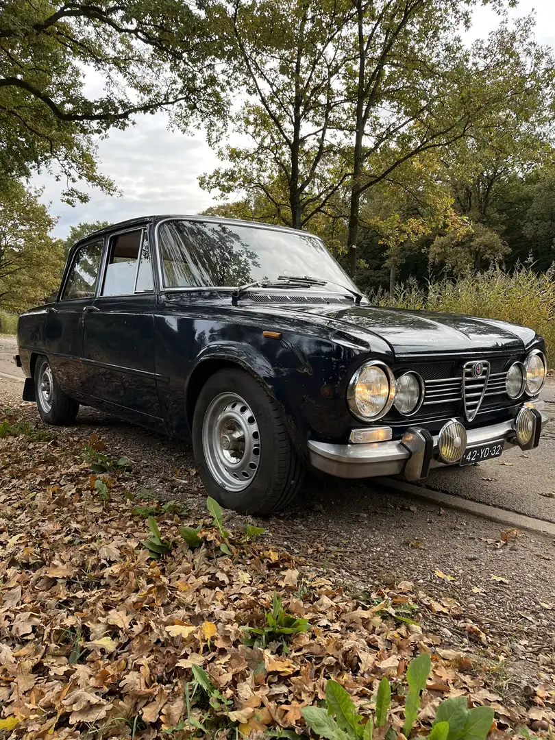 Alfa Romeo Giulia Super 1300 met 1600 blok Blauw - 2