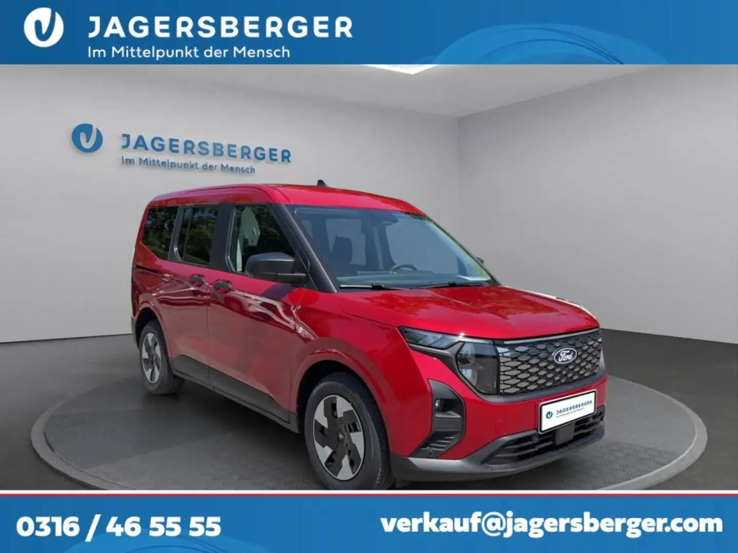 Ford Tourneo E-Tourneo Courier Trend Roşu - 1