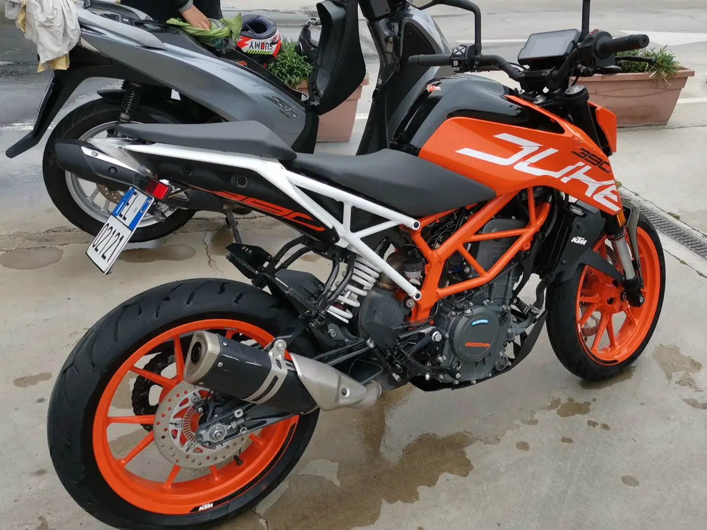 KTM 390 Duke Portocaliu - 2
