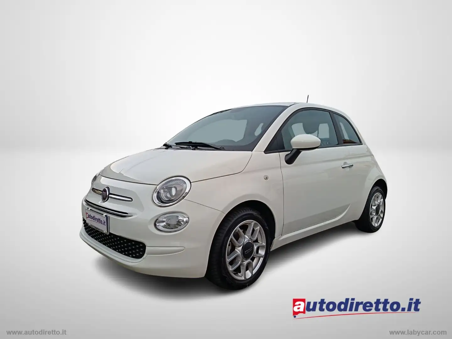 Fiat 500 1.0 Hybrid Dolcevita Blanc - 1